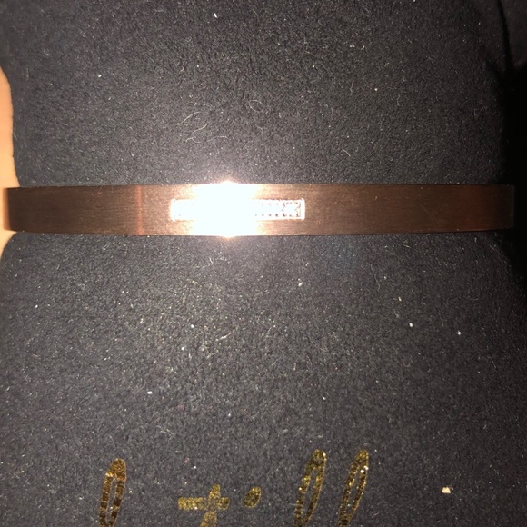COPY - BRAND NEW B TIFF MATTE THIN BRACELET - Picture 1 of 2